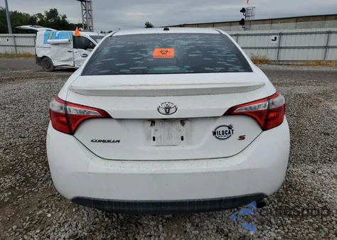2015 Toyota Corolla L from USA, damaged, VIN 2T1BURHE9FC389950
